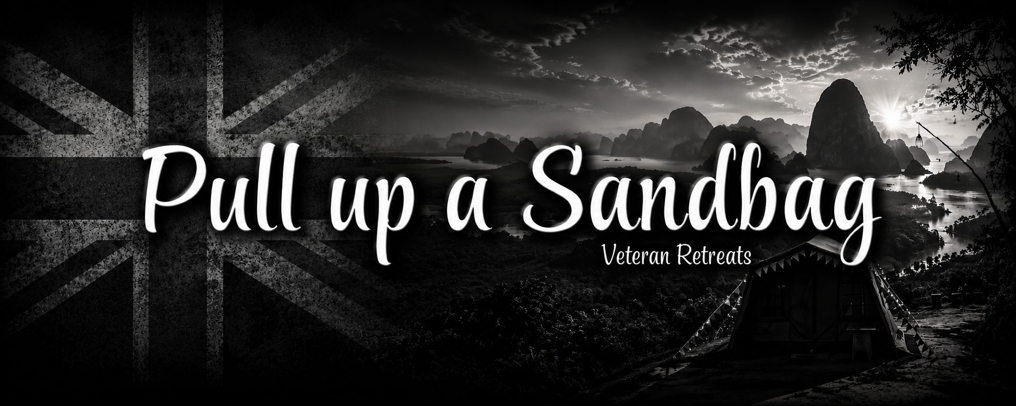 Pull Up a Sandbag: Veteran Retreats, Phuket, Thailand &mdash; sunrise over the limestone karsts of Phang Nga Bay